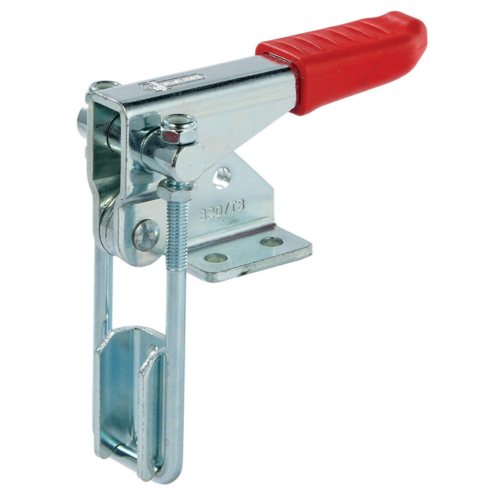 Adjustable latch clamping lever